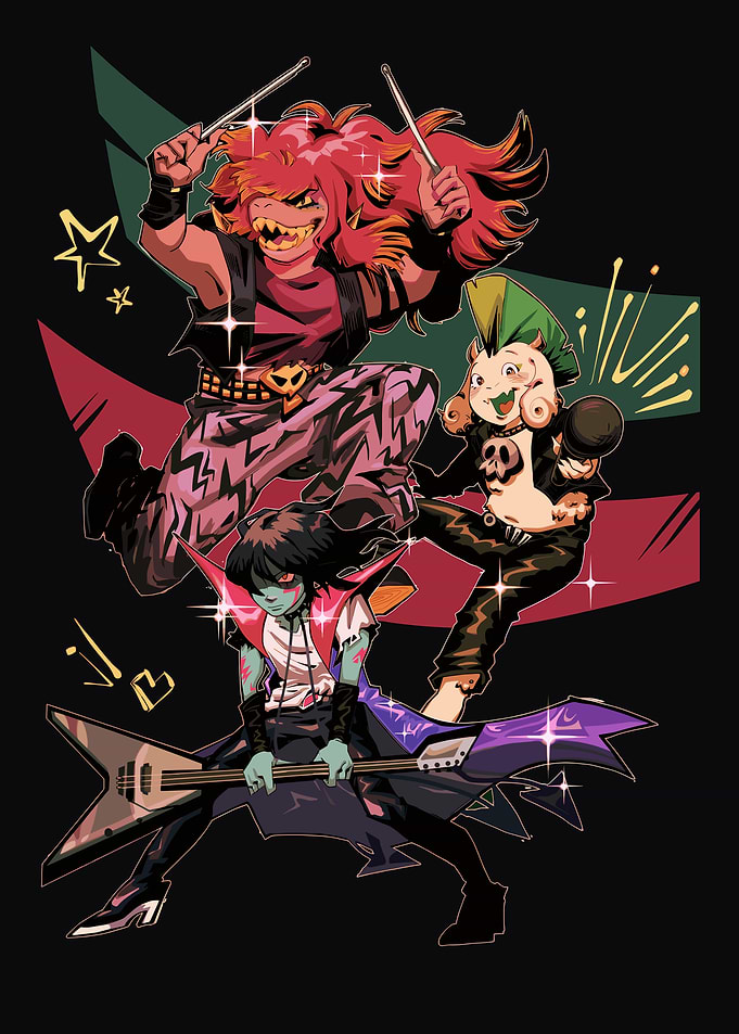 Punk Rock Band Performing