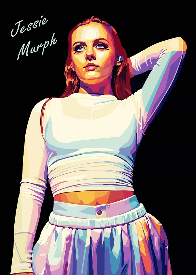 Jessie Murph Pop Art Portrait