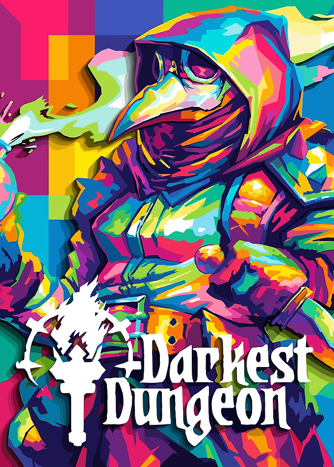 Darkest Dungeon Plague Doctor Pop Art
