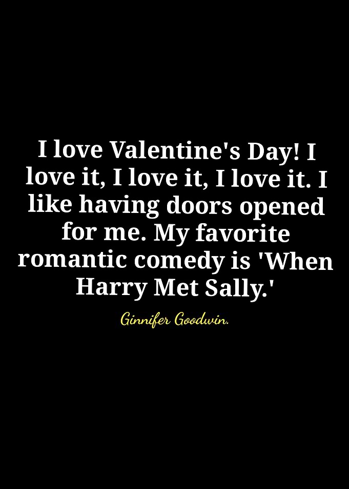 Ginnifer Goodwin Quote on Valentine's Day