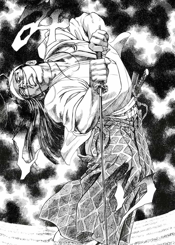 Samurai with Sword