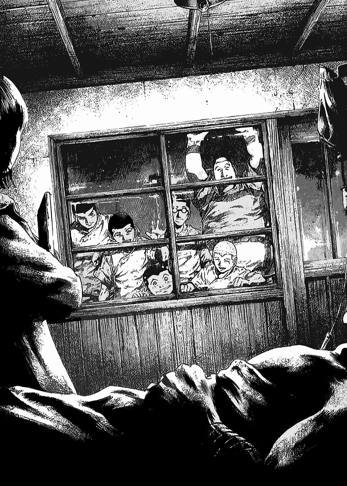 Horror Manga Scene