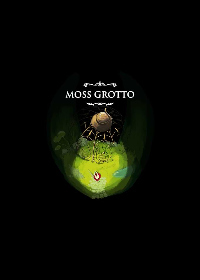 Hollow Knight SIlksong - Moss Grotto Fan Art
