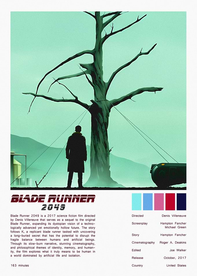 Blade Runner 2049 Minimalist Poster