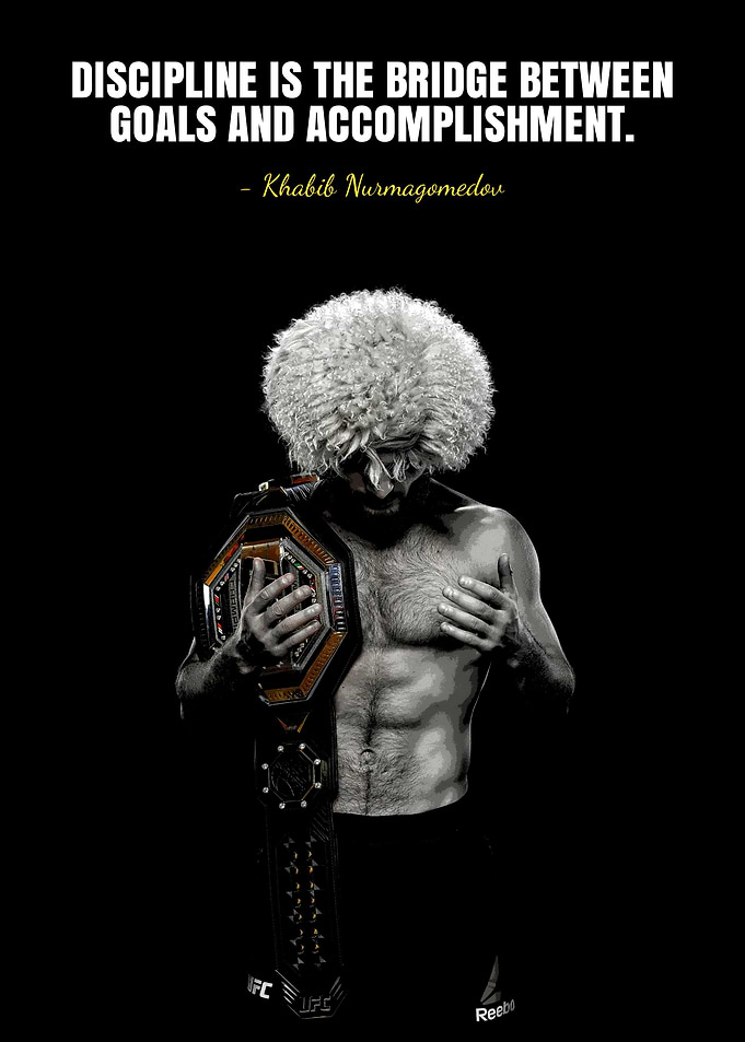 Khabib Nurmagomedov Championship Quote
