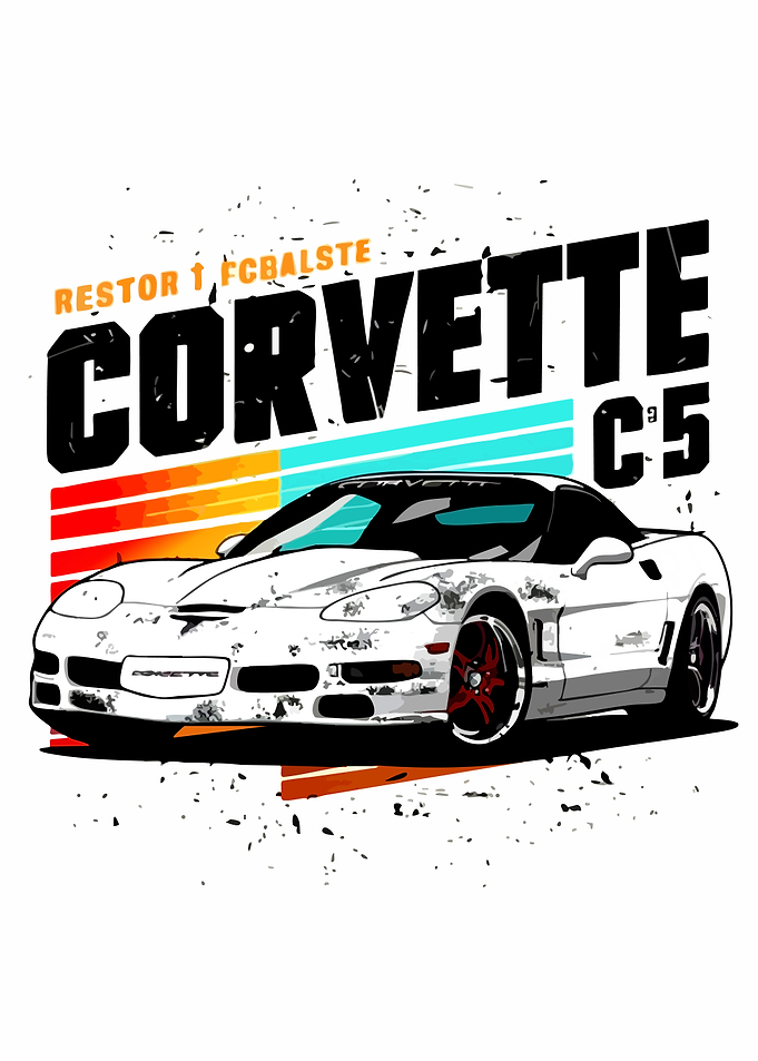 Corvette C5 Graphic