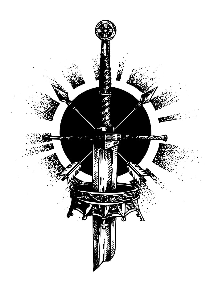 Sword and Crown Emblem