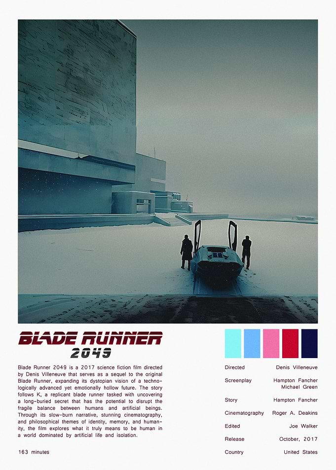 Blade Runner 2049 Movie Poster