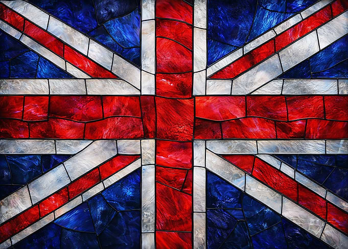 Union Jack Stained Glass