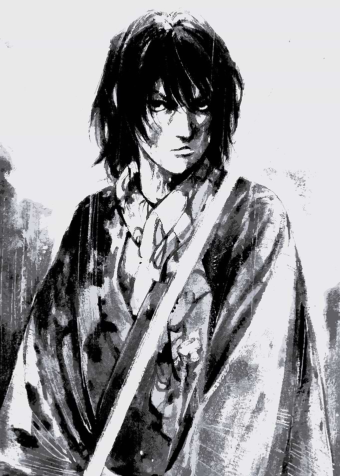 Brooding Samurai Warrior
