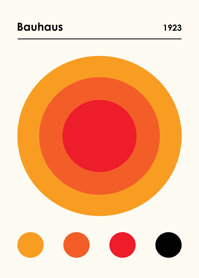 Bauhaus Concentric Circles