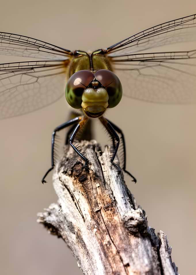 Dragonfly on a Branch