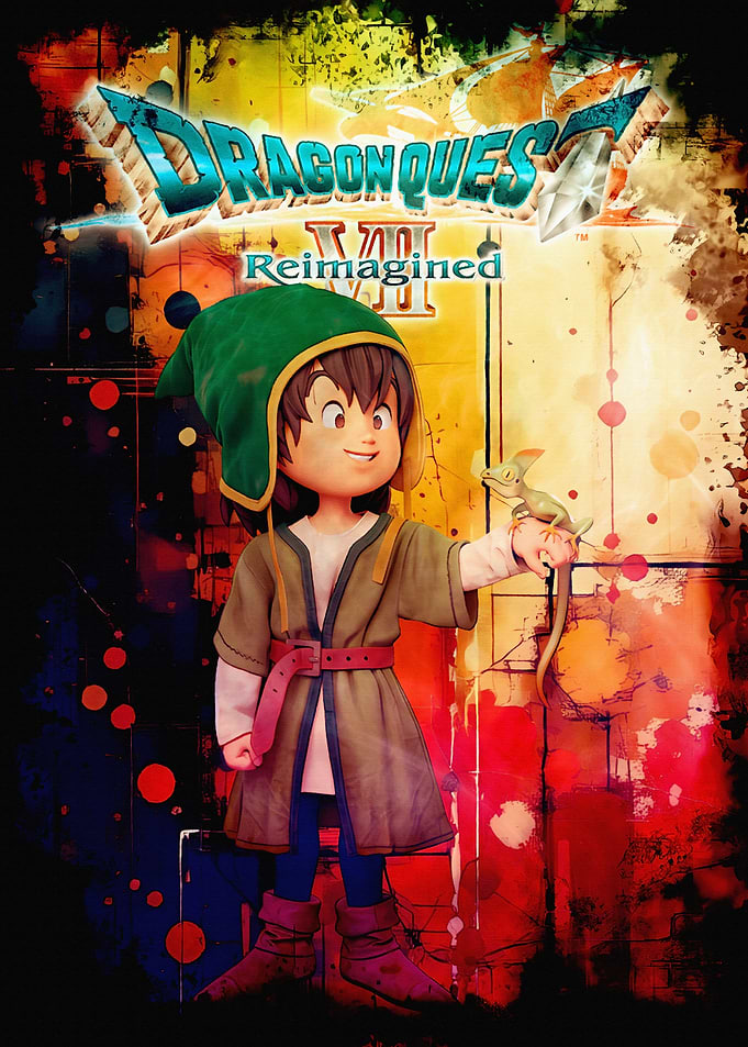 Dragon Quest VII Reimagined Character Art