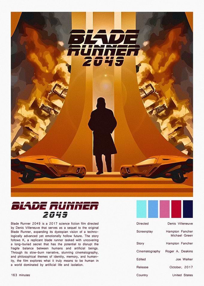 Blade Runner 2049 Minimalist Poster