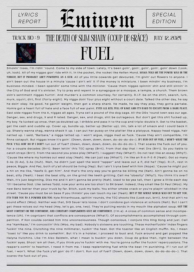 Eminem Fuel