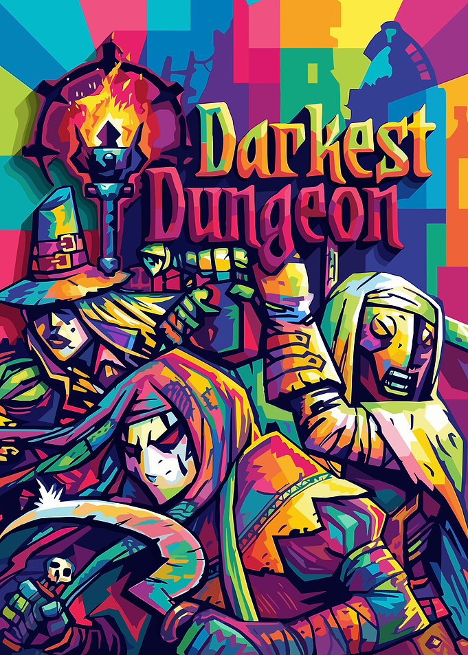 Darkest Dungeon Characters Pop Art