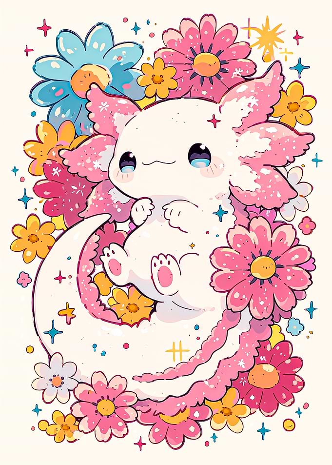 Cute Axolotl