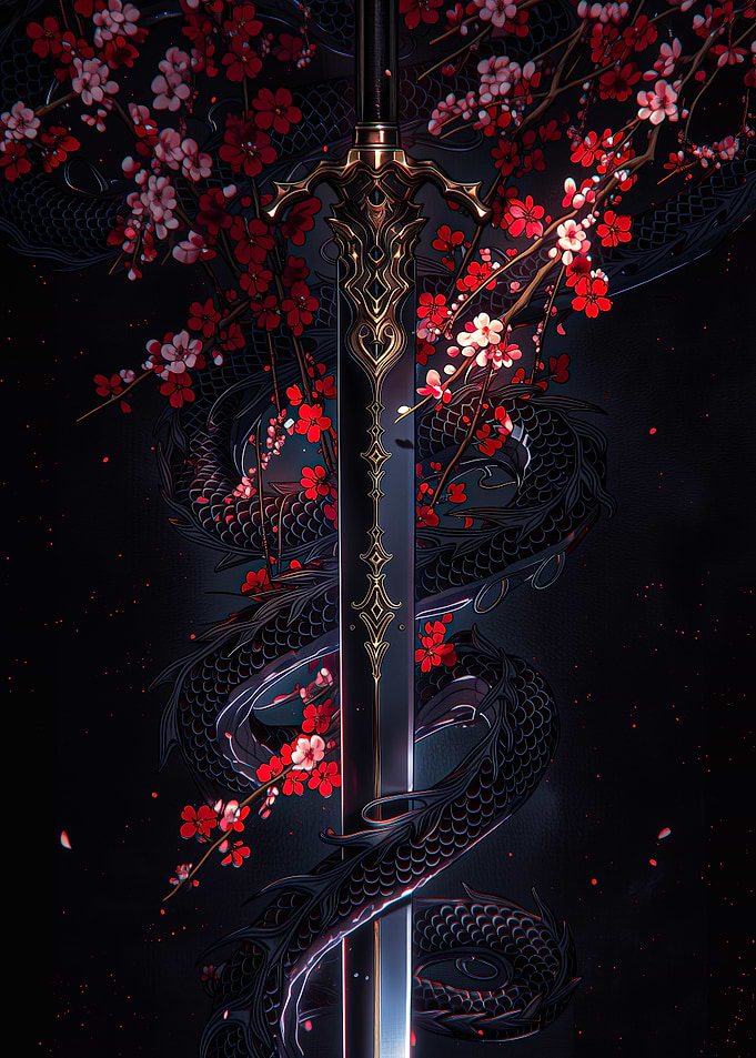 Dragon Wrapped Sword