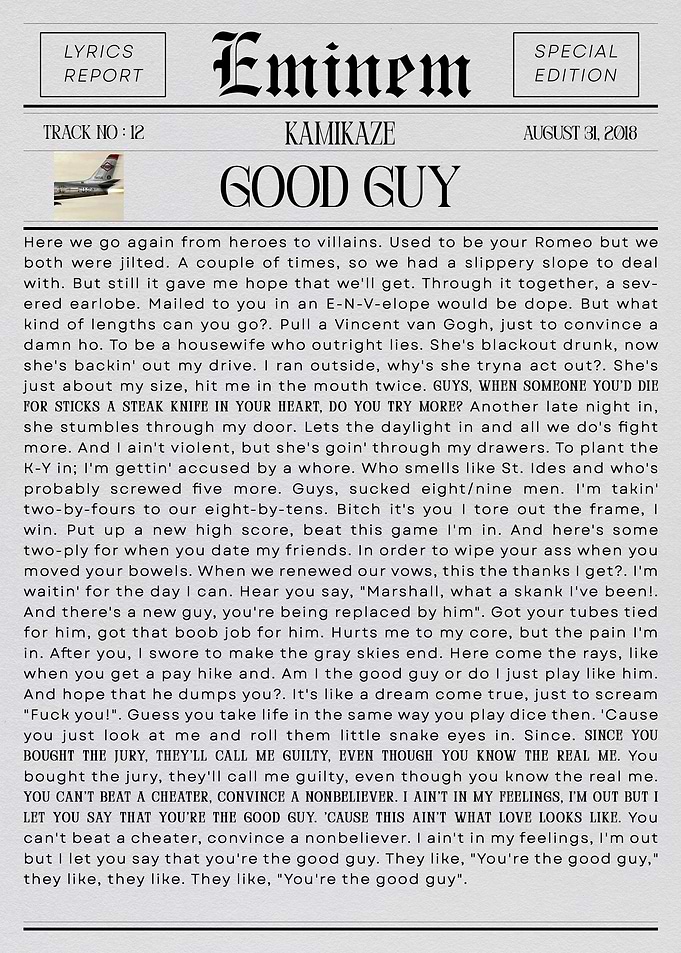 Eminem Good Guy