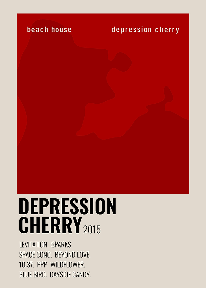 Beach House Depression Cherry Album Art