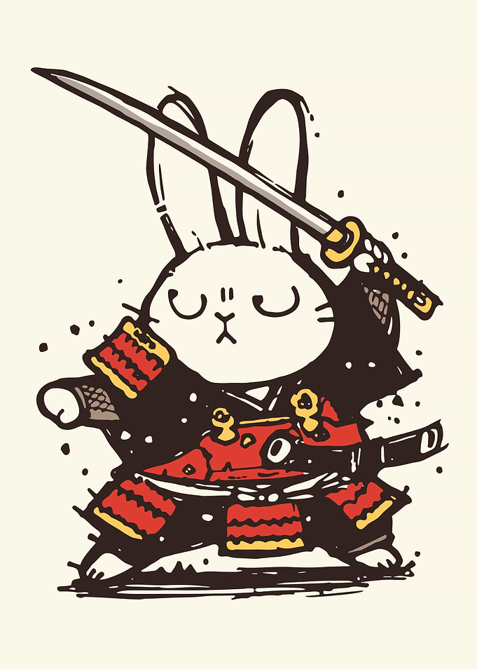 Samurai Rabbit Warrior
