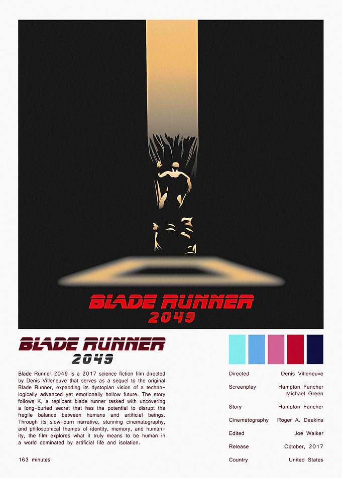 Blade Runner 2049 Minimalist Poster
