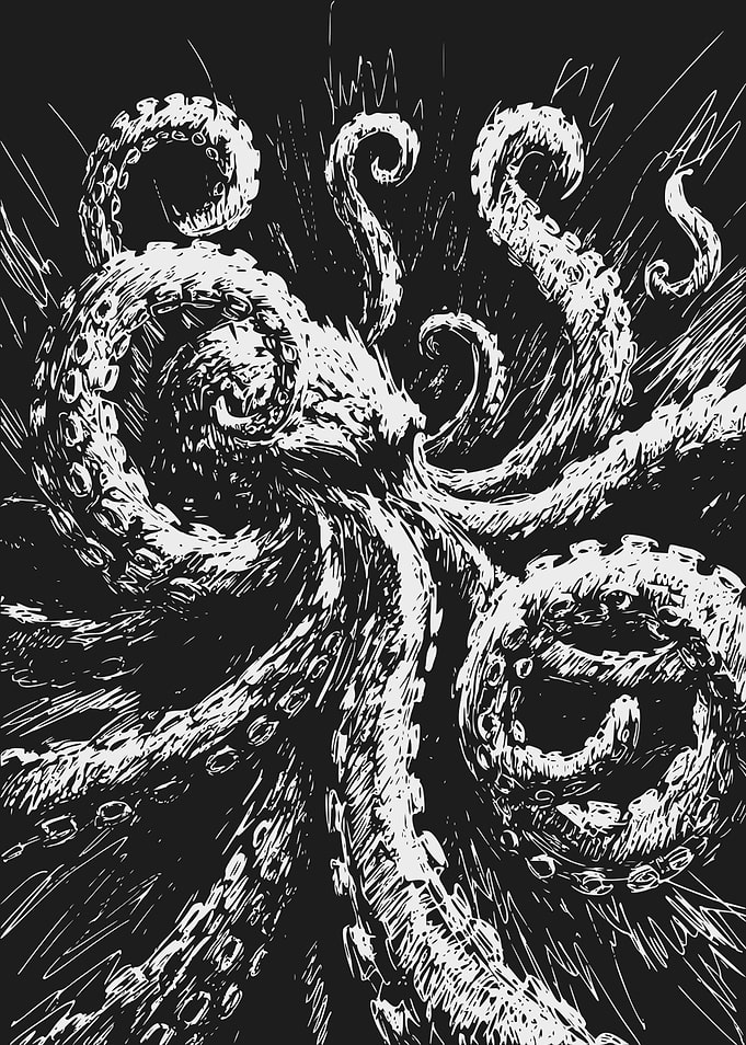 Monstrous Octopus Tentacles