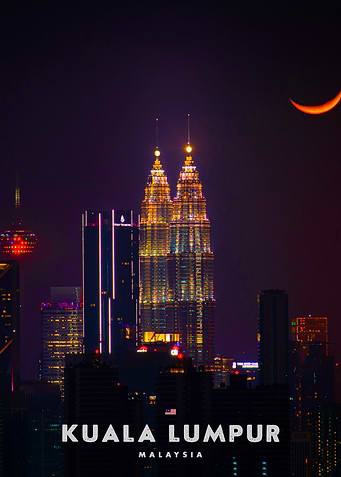 Kuala Lumpur Skyline at Night