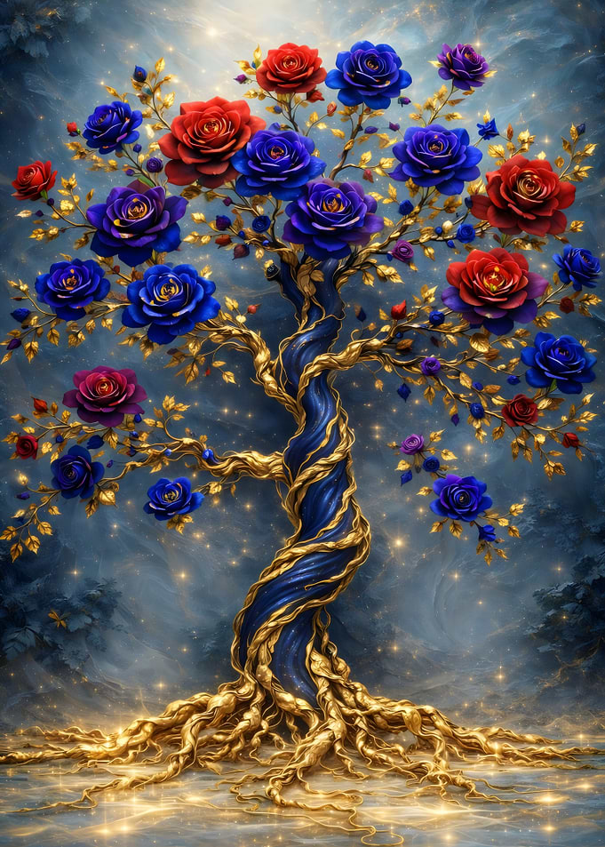 Enchanted Rose Tree