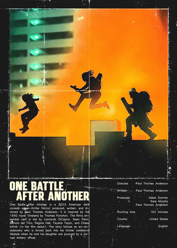 One Battle After Another Movie Poster