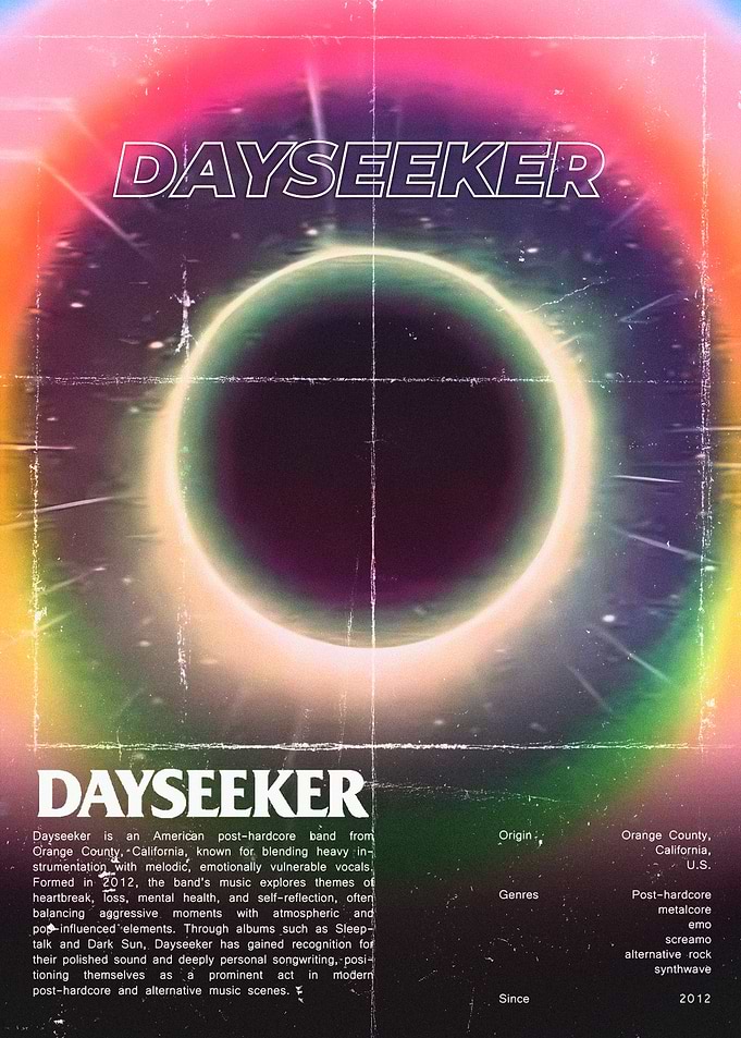 Dayseeker Band Poster