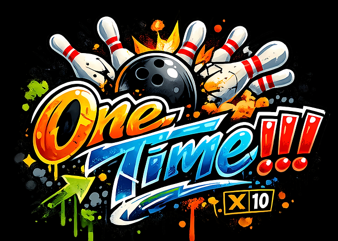 One Time Bowling Art