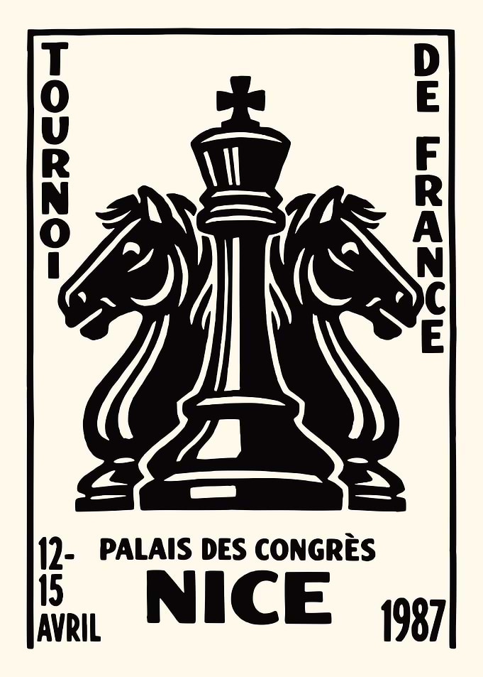 Chess Tournament Poster