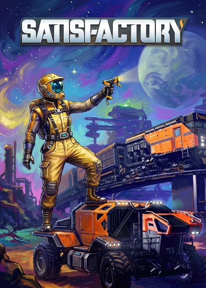 Satisfactory Game Art