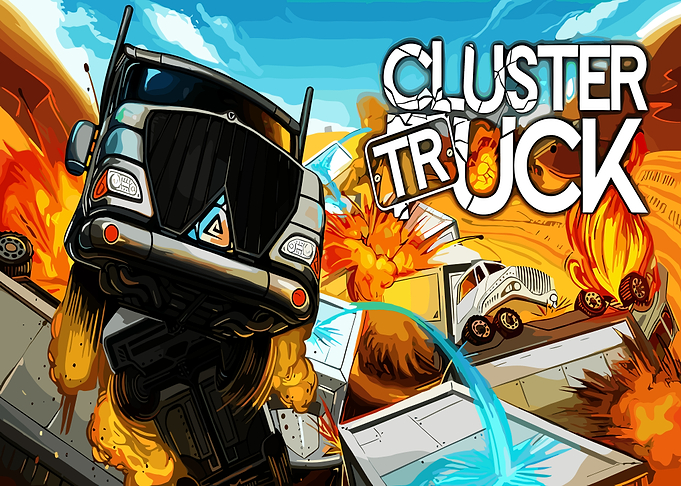 Cluster Truck Game Art