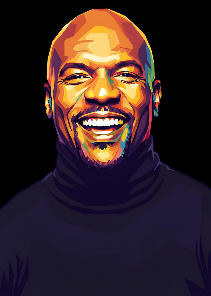 Terry Crews Pop Art Portrait