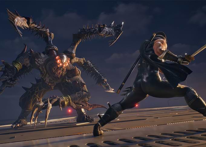Ninja Gaiden vs. Monster Battle
