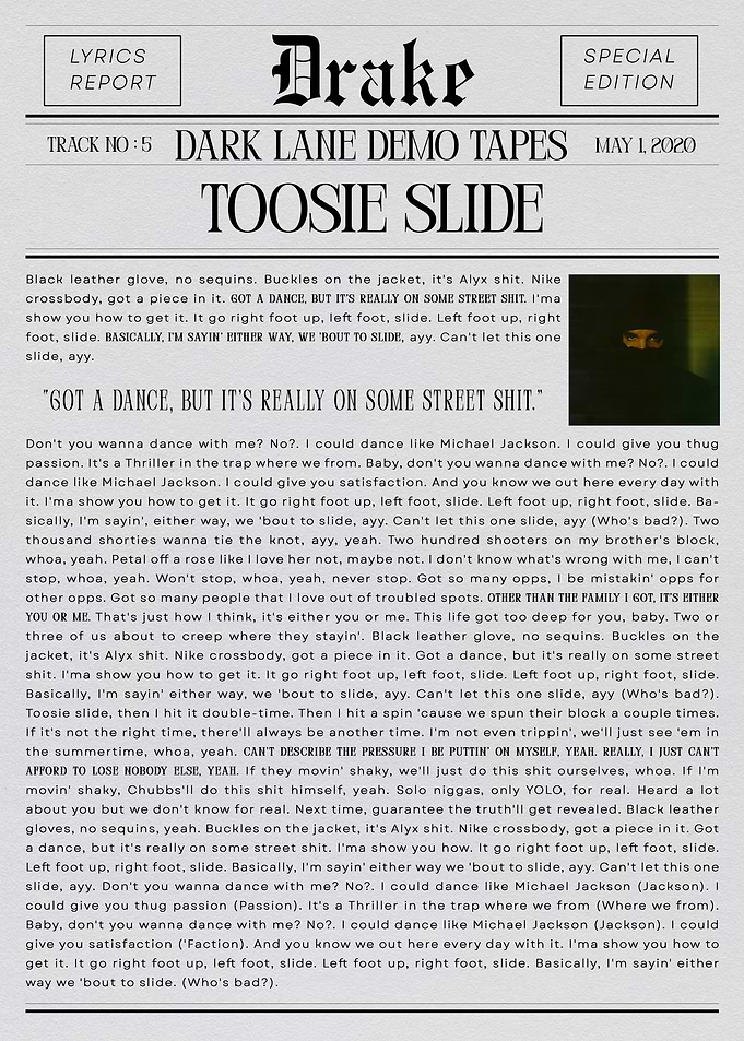 Drake Toosie Slide