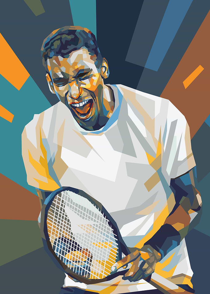 Felix Auger-Aliassime in Pop Art