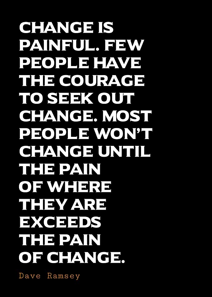 Change is Painful Quote