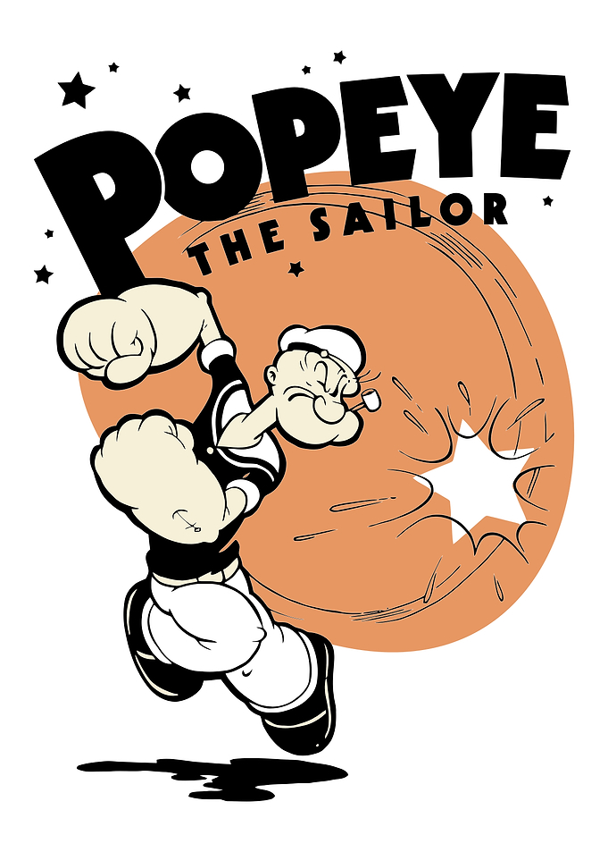 Popeye the Sailor Punching