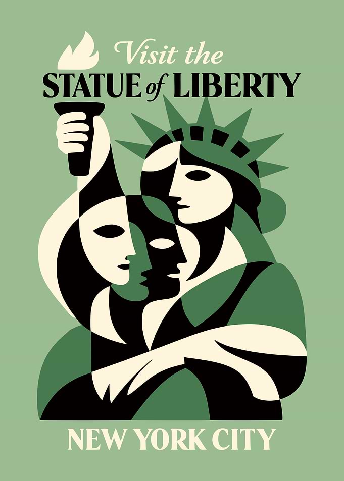 Statue of Liberty New York City Poster