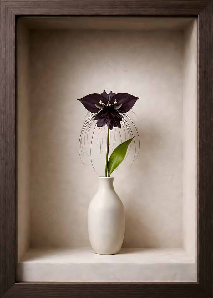 Bat Flower in the Nook