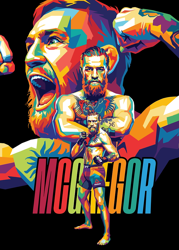 Conor McGregor Pop Art