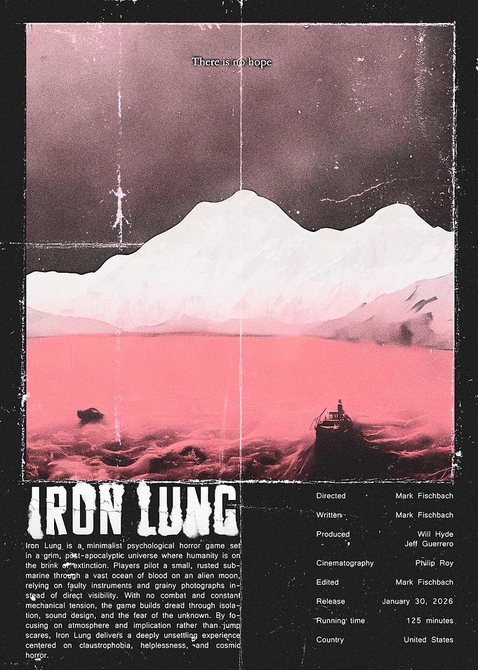 Iron Lung Game Poster