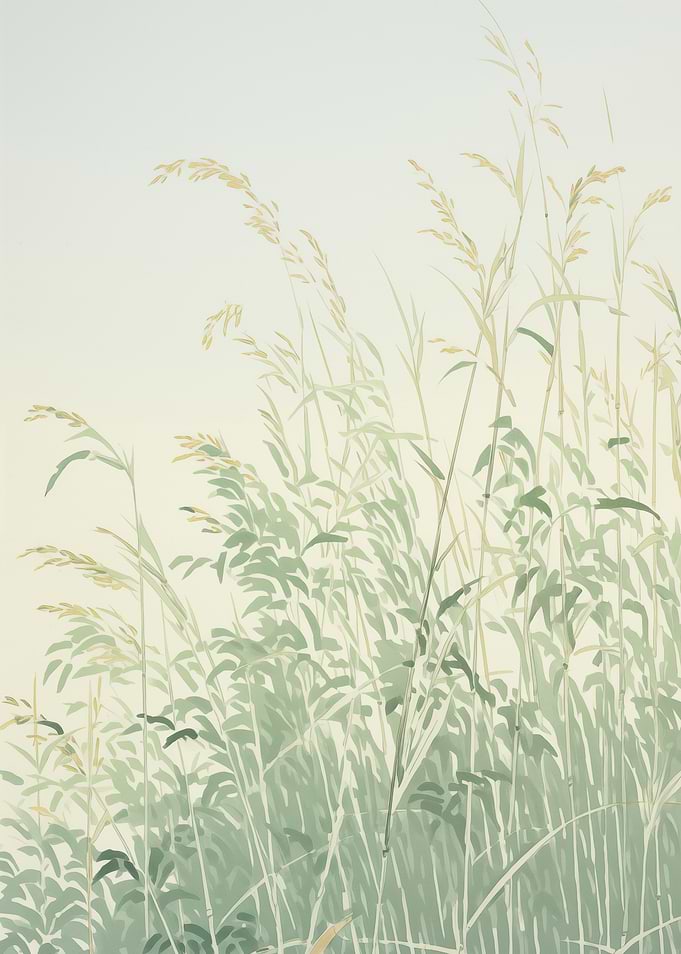 Asian Tall Grass and Reeds