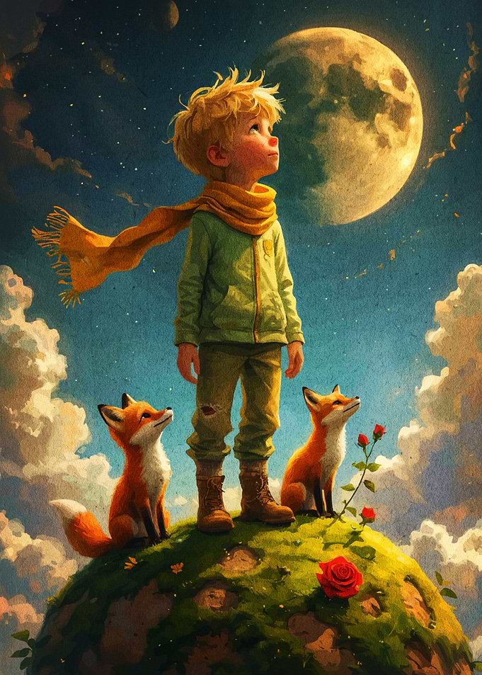 The Little Prince and Foxes
