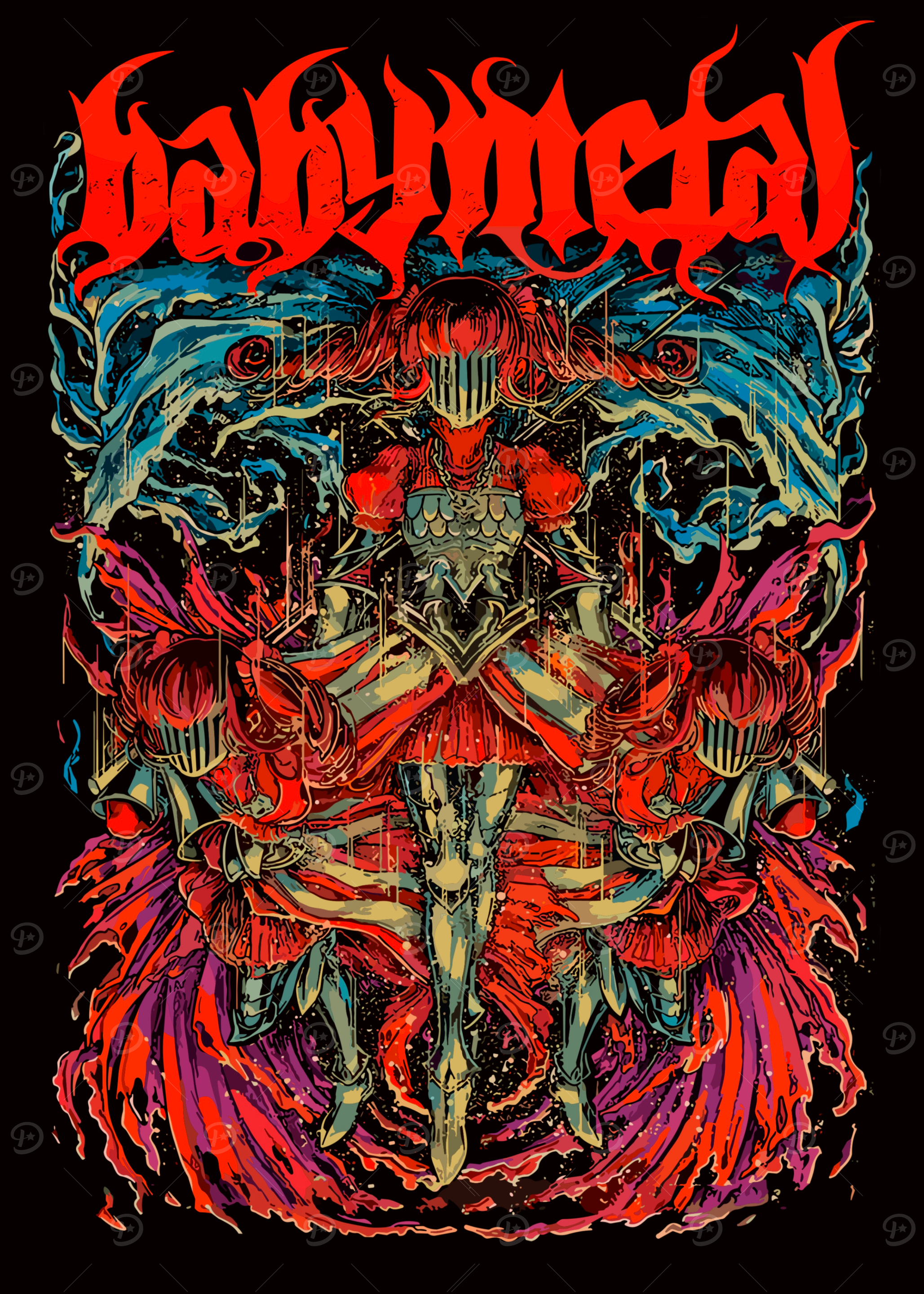 Babymetal Posters Online - Shop Unique Metal Prints, Pictures