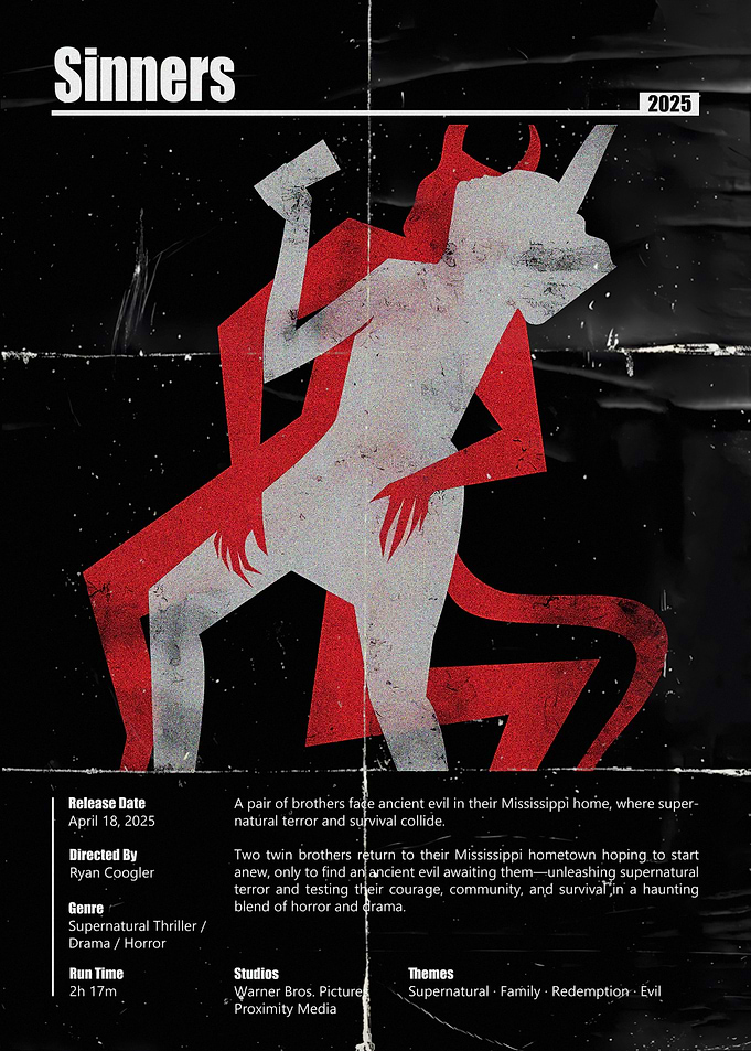 Sinners Movie Poster