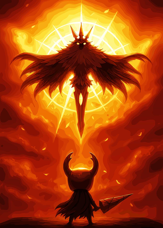 The Knight faces the Radiance